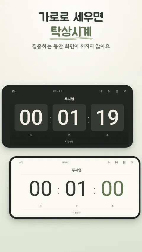 타이머위젯 화면 4